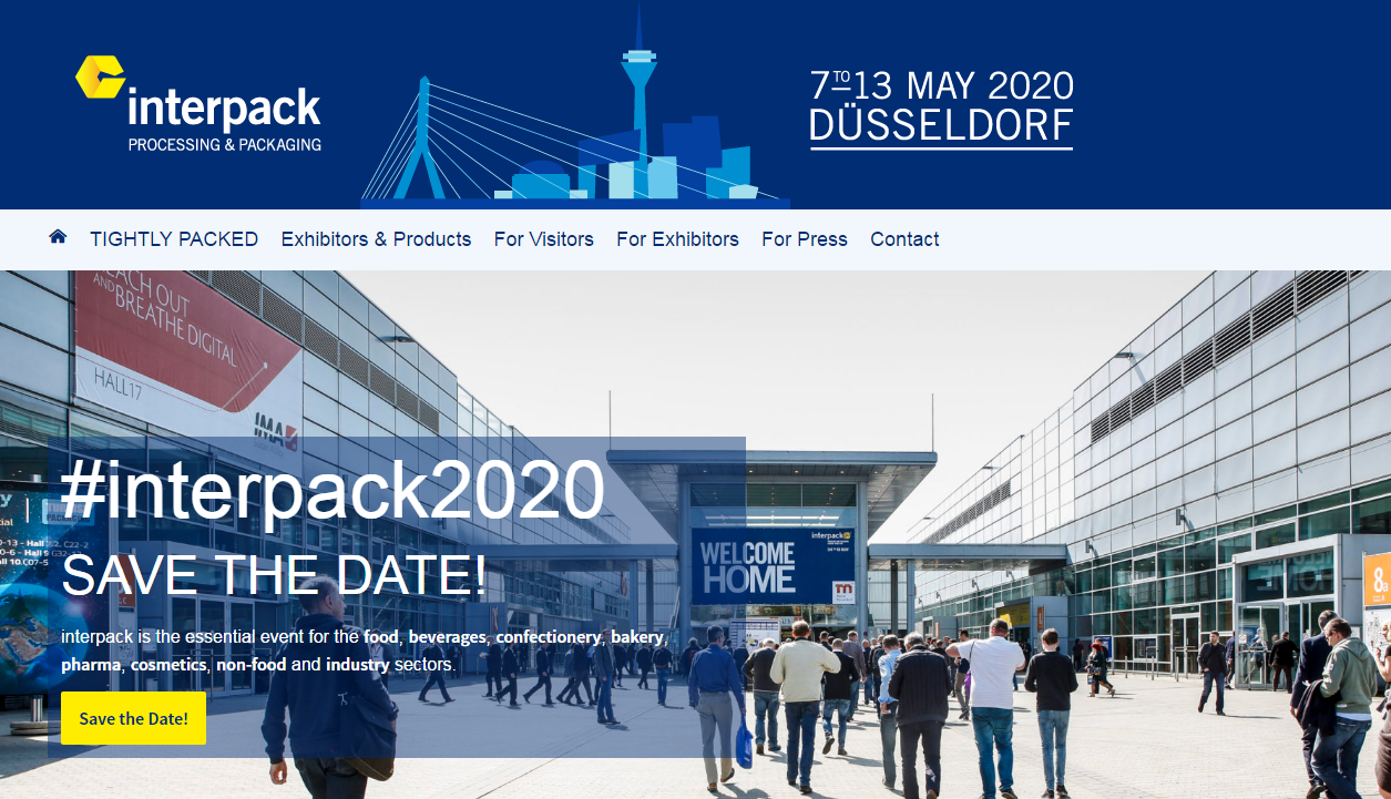 Tyskland Interpack 2020 Utställning